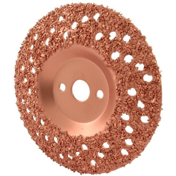 7 in. Dia. 16 Grit Rounded Grinding Disc; 0.87 in. Arbor Hole, Allstar, Mfr#: ALL44182